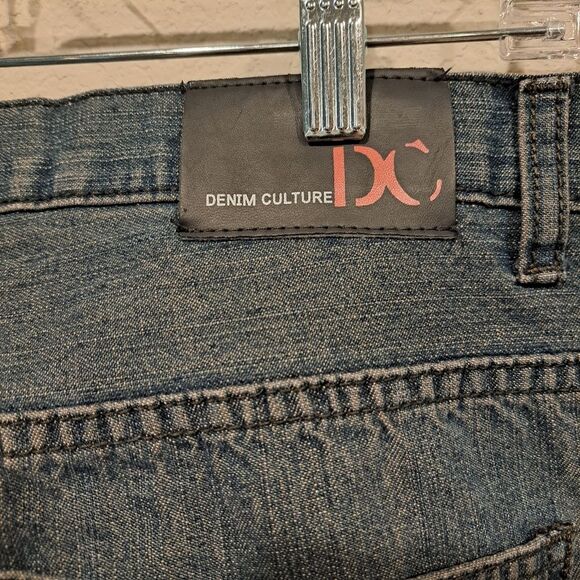 Denim Culture DC Bootcut Dark Wash Jeans Western 100% Cotton Denim Men's 38/30 - Picture 8 of 8